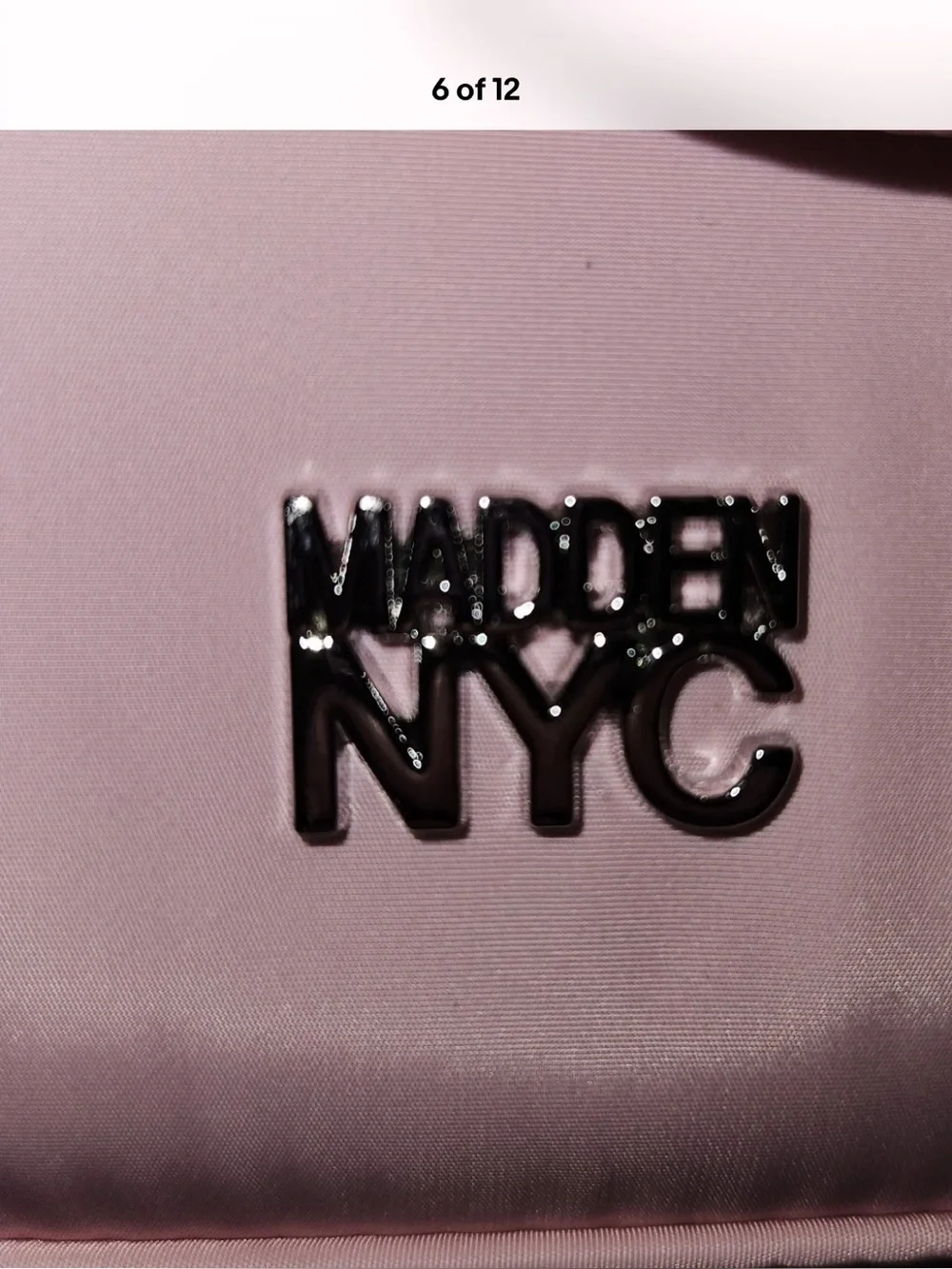 Madden NYC Pink Micro Crossbody Bag with Pouch & Strap